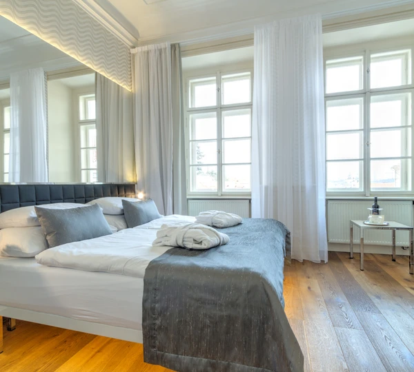 Dvojlůžkový pokoj Deluxe s výhledem na město